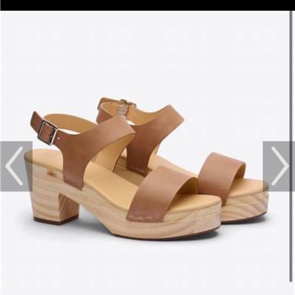 Nisolo all day open heeled clog